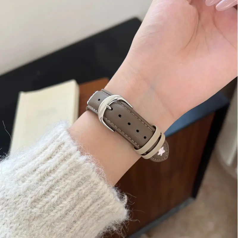KVZUVUU Apple Compatibility Watch Band Metal-21