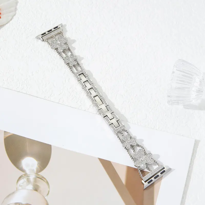 KVZUVUU Apple Compatibility Watch Band Metal-3
