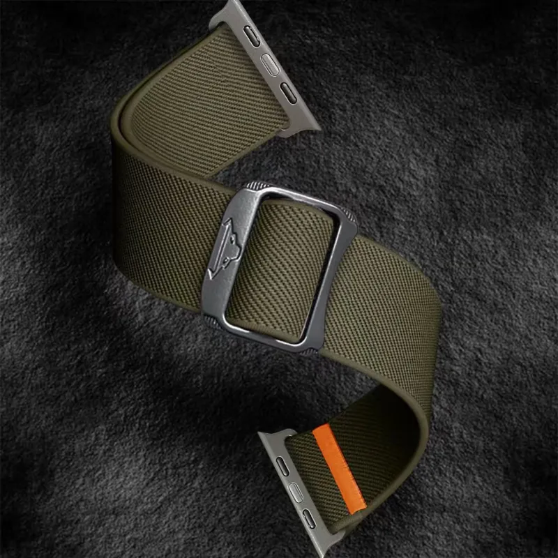 KVZUVUU Apple Compatibility Watch Band Nylon Material-11