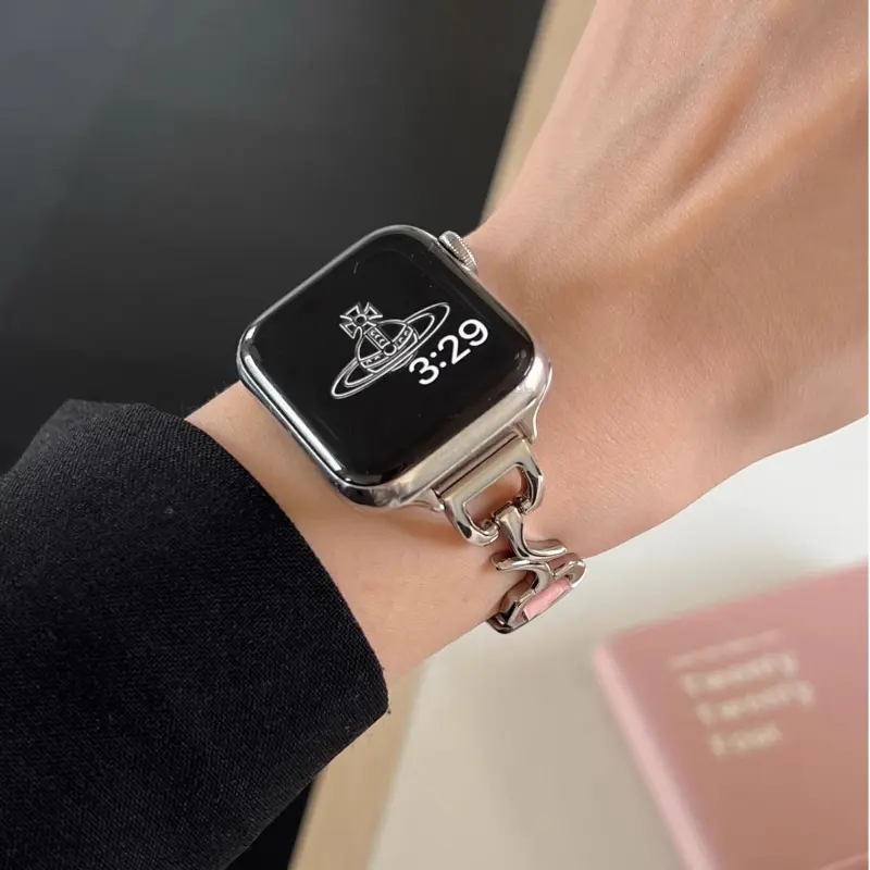 KVZUVUU Watch Band Apple Compatibility Genuine Leather Material-20