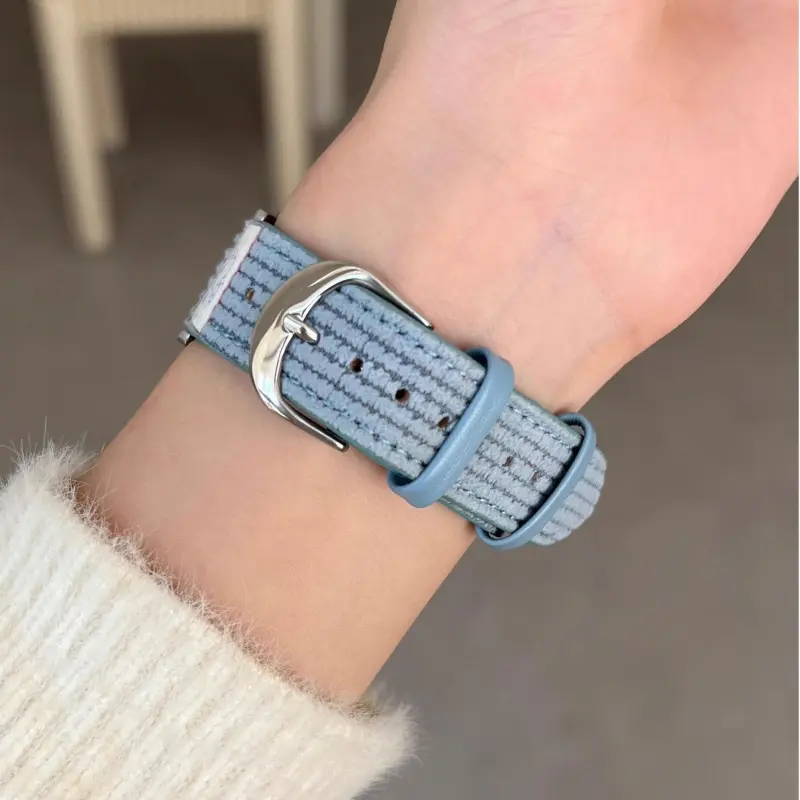 KVZUVUU Watch Band Apple Compatibility Leather-23