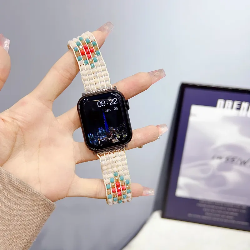 KVZUVUU Apple Compatibility Watch Band Fabric Material-18