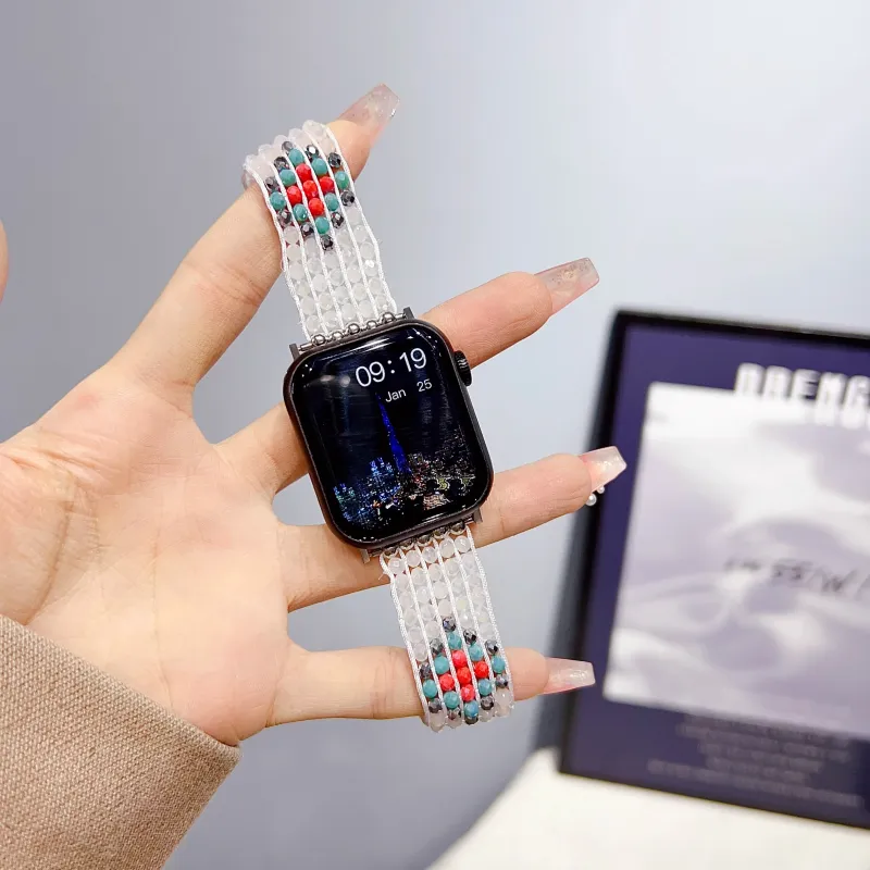 KVZUVUU Apple Compatibility Watch Band Fabric Material-14