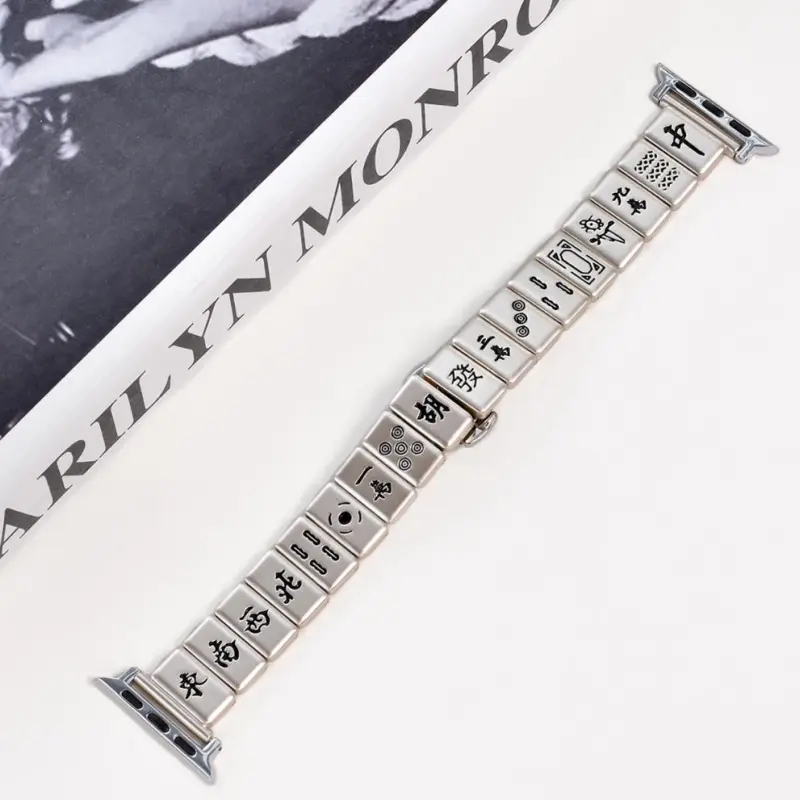 KVZUVUU IwatchS10/s9/8/7/6/Ultra Apple Compatibility Watch Band Metal-1