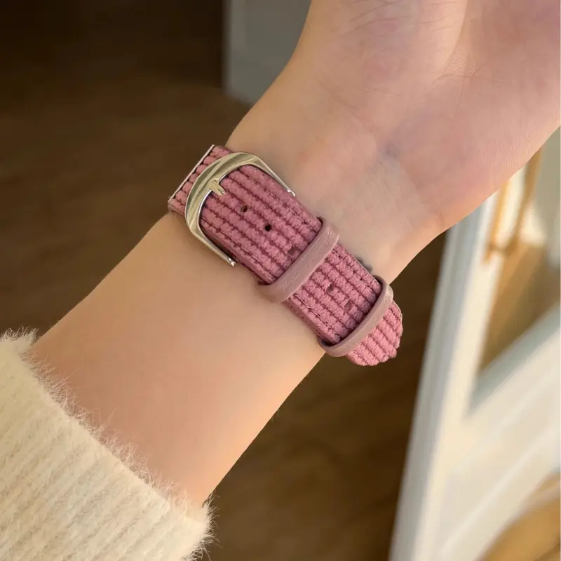 KVZUVUU Watch Band Apple Compatibility Leather-13