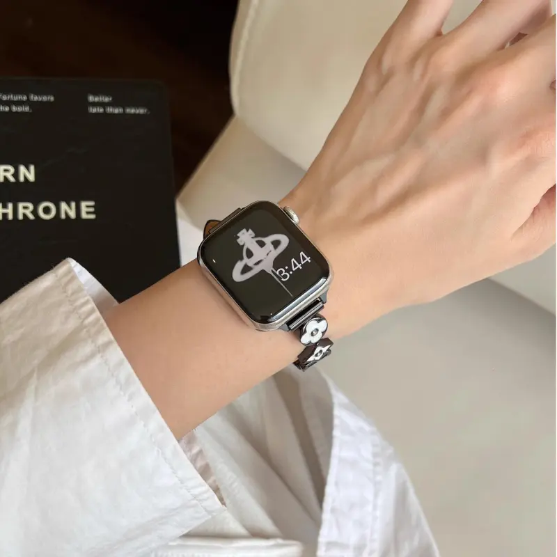 KVZUVUU IwatchS10/s9/8/7/6/Ultra Apple Compatibility Watch Band Cowhide Leather Material-21
