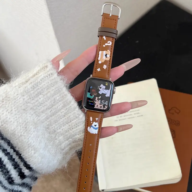 KVZUVUU Apple Compatibility Watch Band Metal-16
