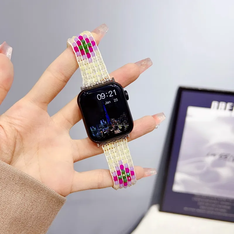 KVZUVUU Apple Compatibility Watch Band Fabric Material-10