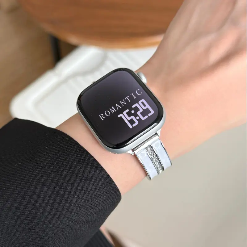 KVZUVUU Watch Band Apple Compatibility Metal-20