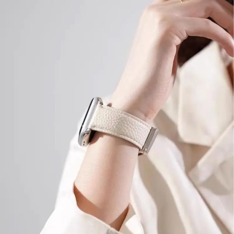KVZUVUU Apple Compatibility Watch Band Leather-1