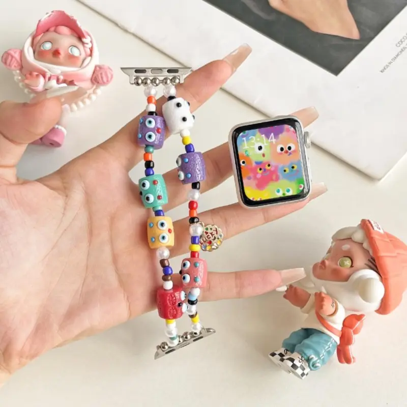 KVZUVUU IwatchS10/s9/8/7/6/Ultra Apple Compatibility Watch Band Metal-3