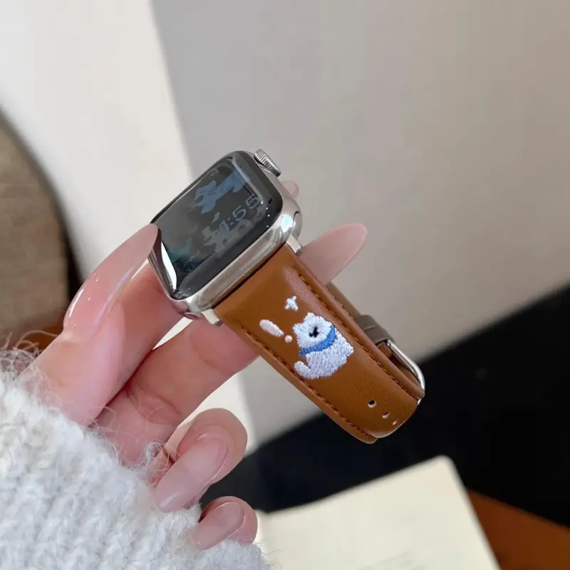 KVZUVUU Apple Compatibility Watch Band Metal-14