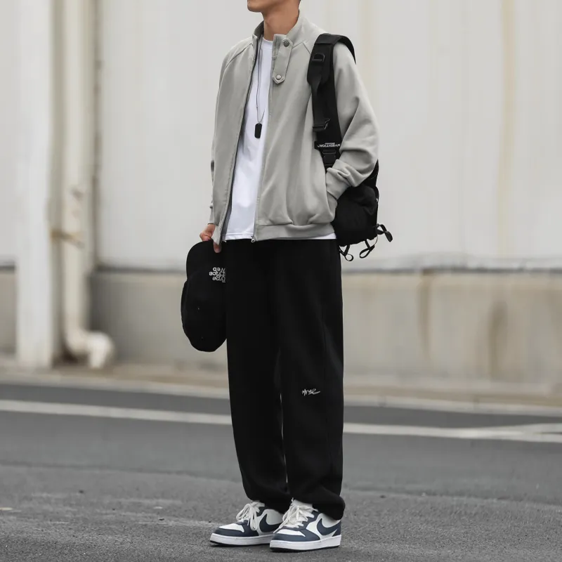 HEEMKIZOO Casual Pants For Fall And Winter Men's-11