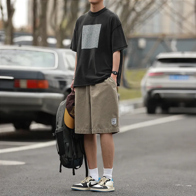 HEEMKIZOO Casual Shorts Men-5