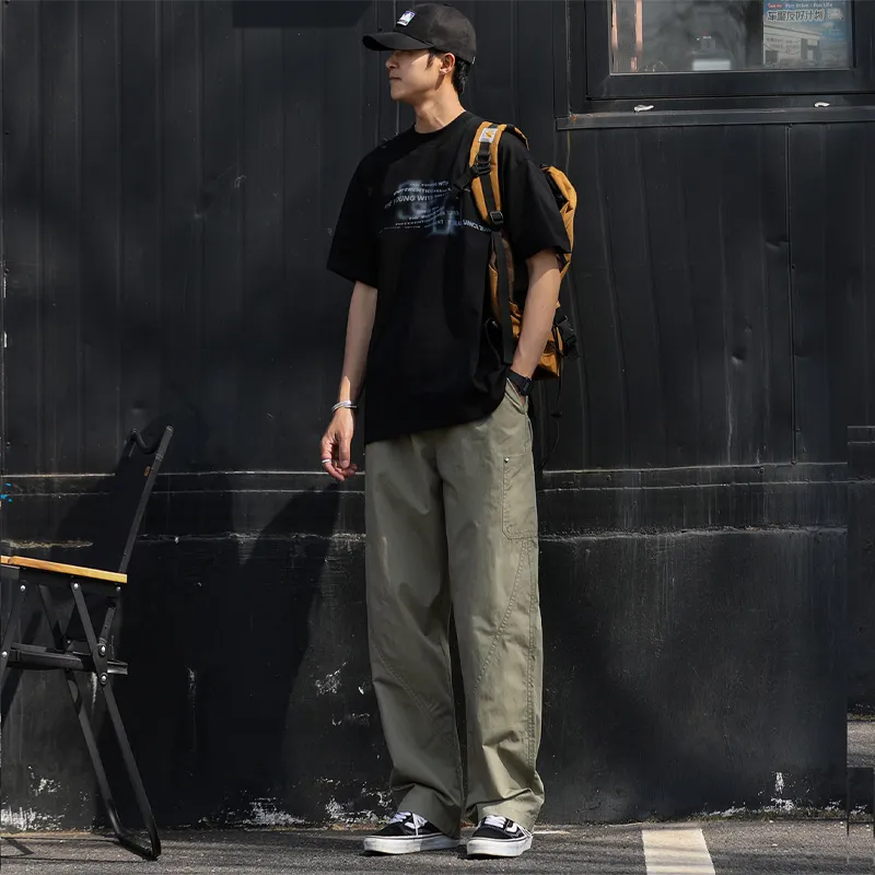 HEEMKIZOO Casual Pants Men-5
