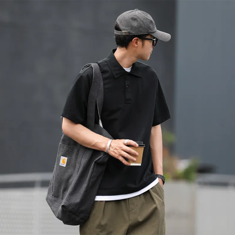 HEEMKIZOO Polo Shirts Men-3