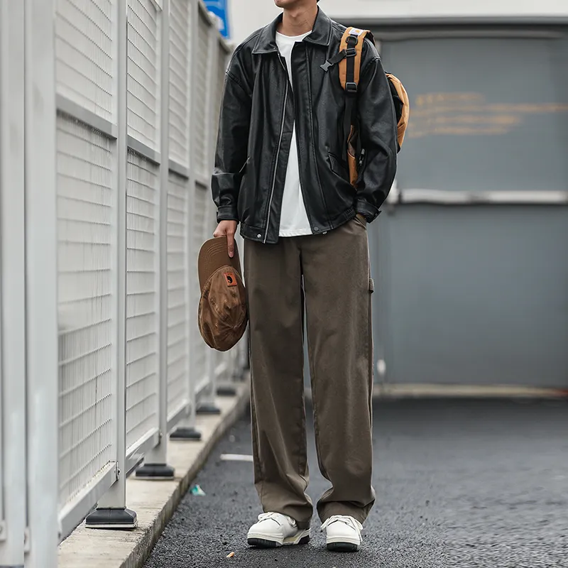 HEEMKIZOO Casual Pants Men-5