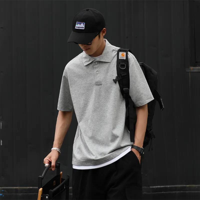 HEEMKIZOO Polo Shirts Men-9