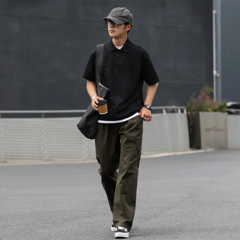 HEEMKIZOO Polo Shirts Men-5