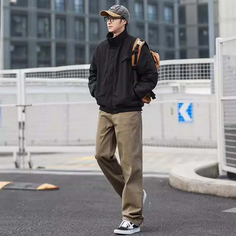 HEEMKIZOO Casual Pants Men-5
