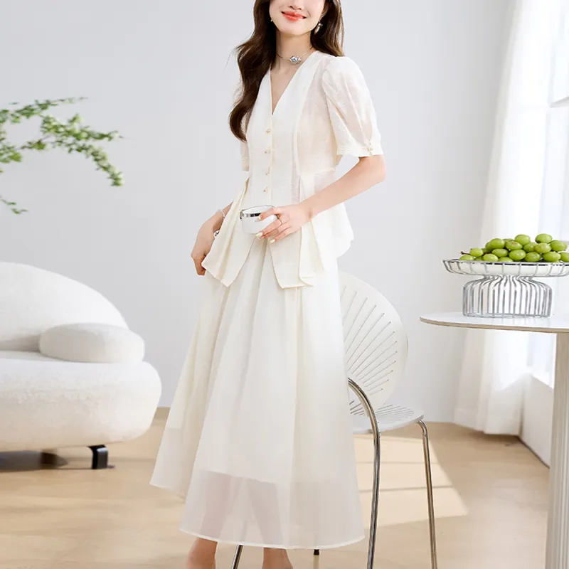 Mula Two Piece Skirt Sets Women's-12