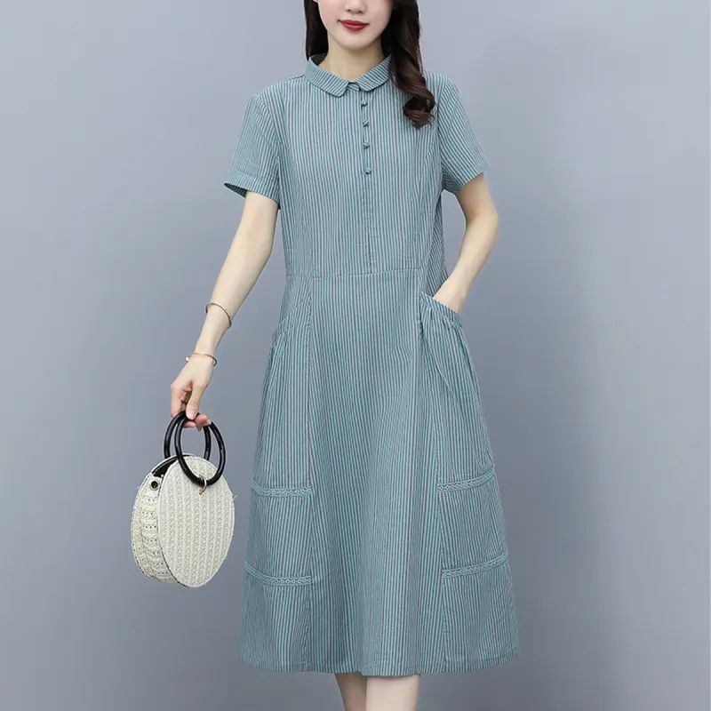 Mula Short Sleeved Dresses Women's-8