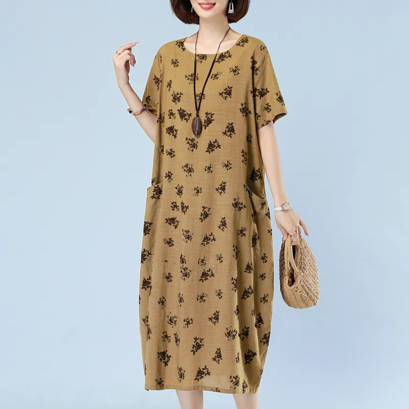 Mula Short Sleeved Dresses Women's-10