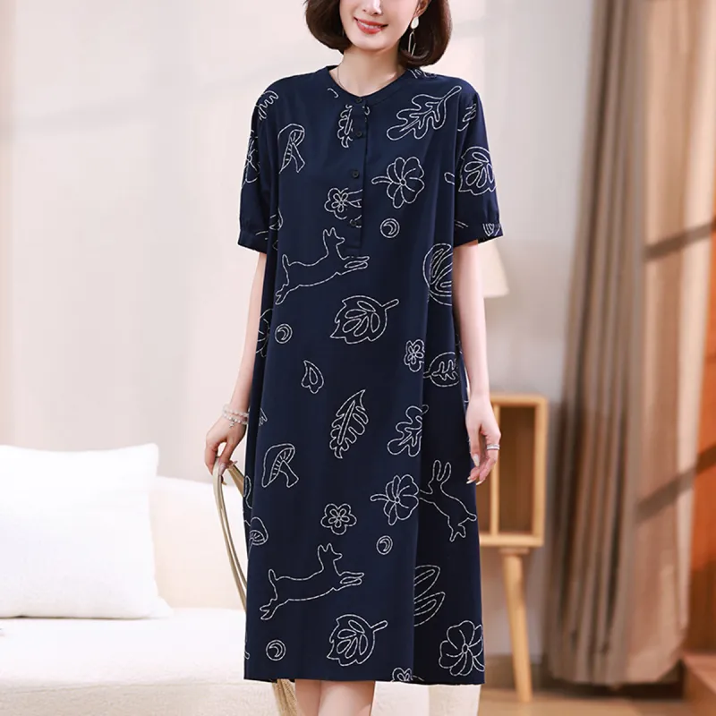 Mula Short Sleeved Dresses Women's-11