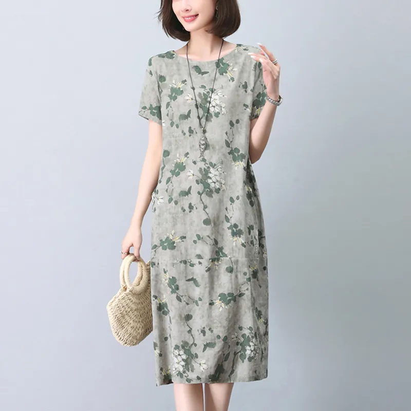 Mula Short Sleeved Dresses Women's-2