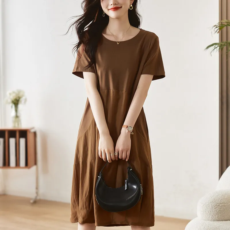 Mula Short Sleeved Dresses Women's-14