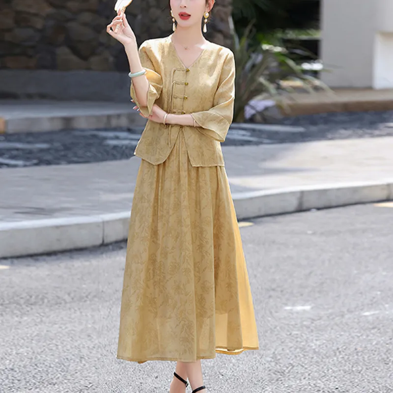 Mula Two Piece Skirt Sets Women's-5