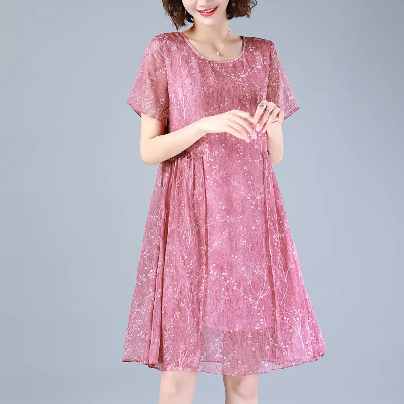 Mula Short Sleeved Dresses Women's-16