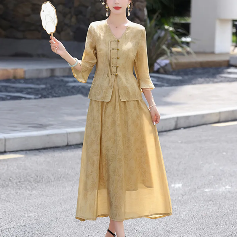 Mula Two Piece Skirt Sets Women's-2