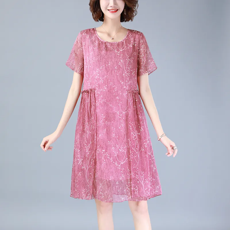 Mula Short Sleeved Dresses Women's-14