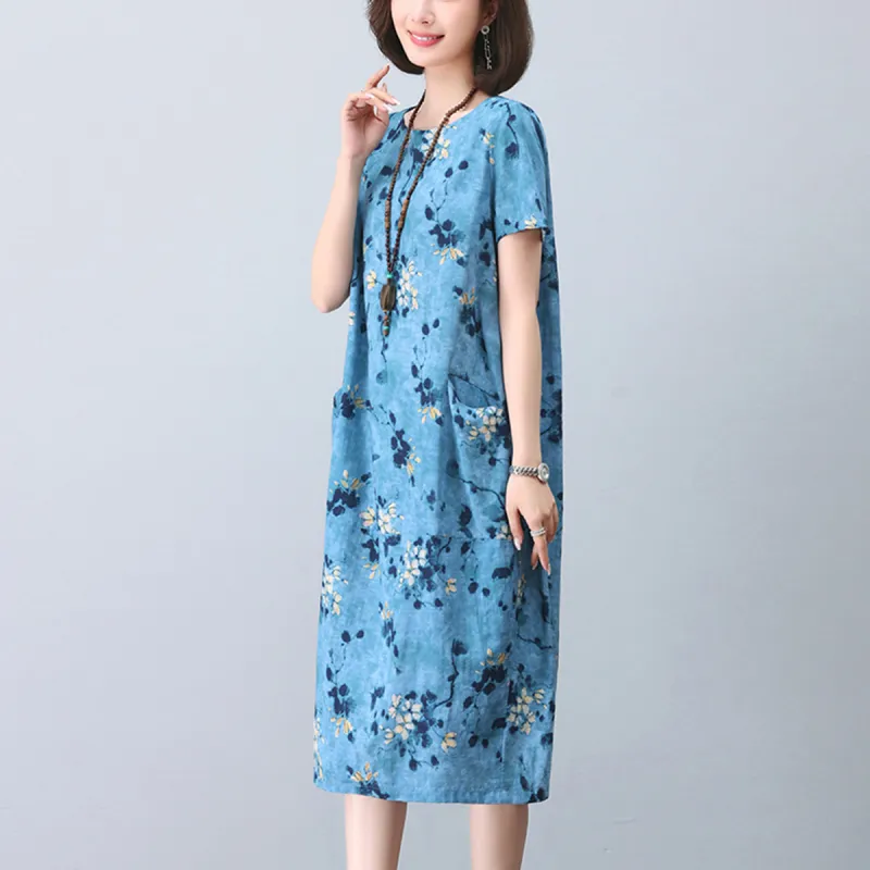 Mula Short Sleeved Dresses Women's-9