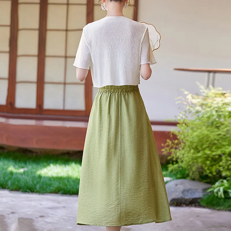 Mula Two Piece Skirt Sets Women's-3