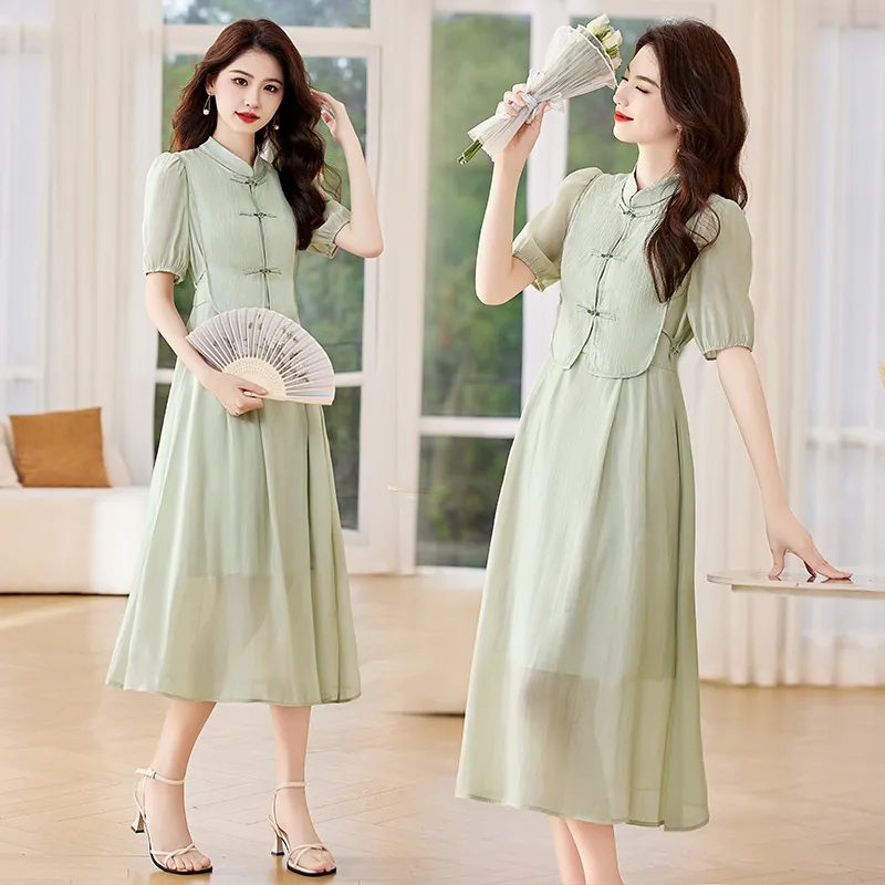 Mula Short Sleeved Dress Women's-7