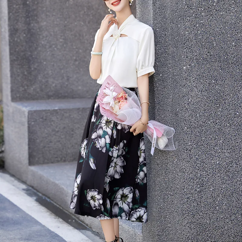 Mula Two Piece Skirt Sets Women's-9