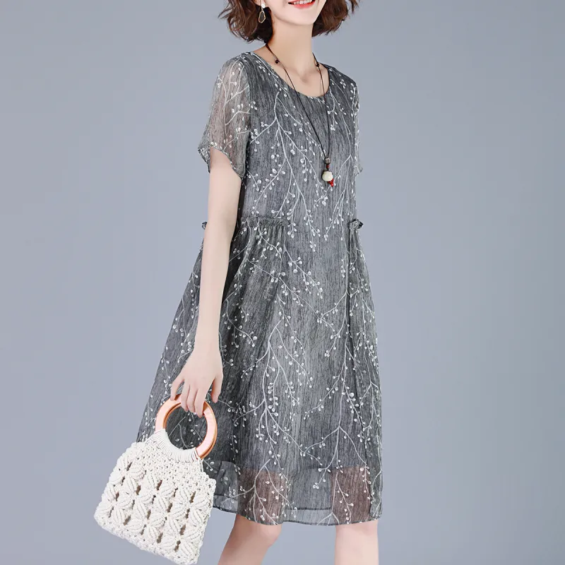 Mula Short Sleeved Dresses Women's-11