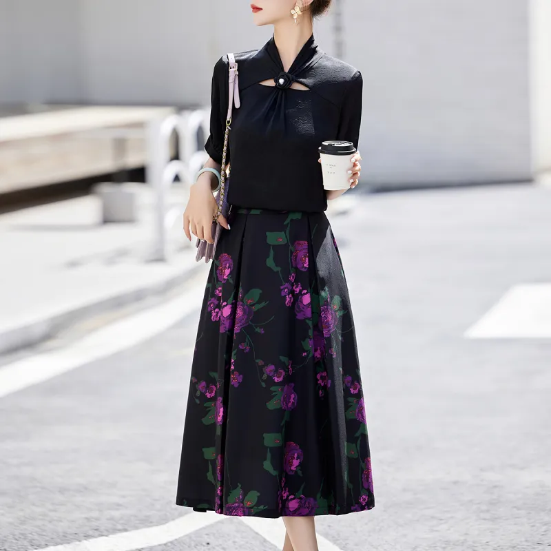 Mula Two Piece Skirt Sets Women's-2