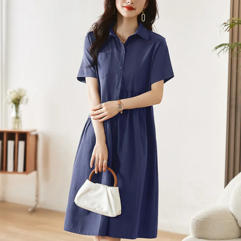 Mula Short Sleeved Dresses Women's-11