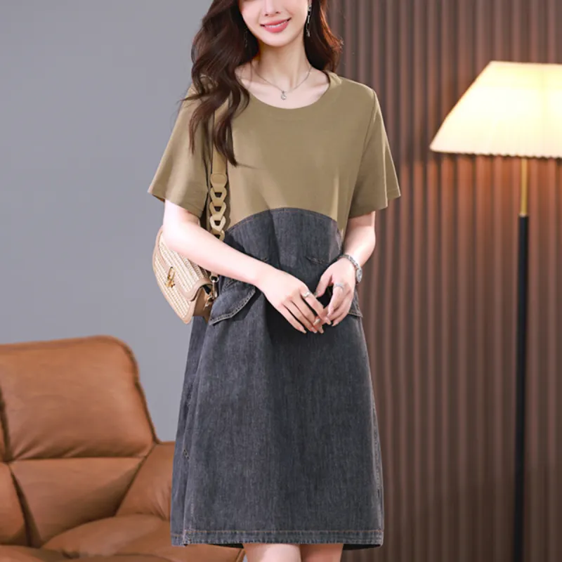 Mula Short Sleeved Dresses Women's-8