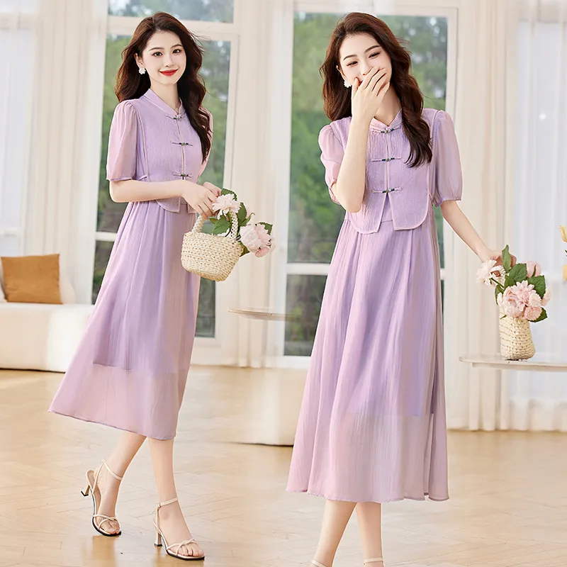 Mula Short Sleeved Dress Women's-1