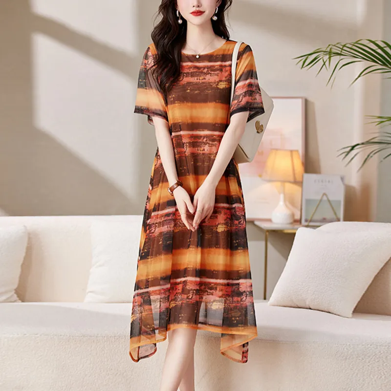 Mula Short Sleeved Dresses Women's-10