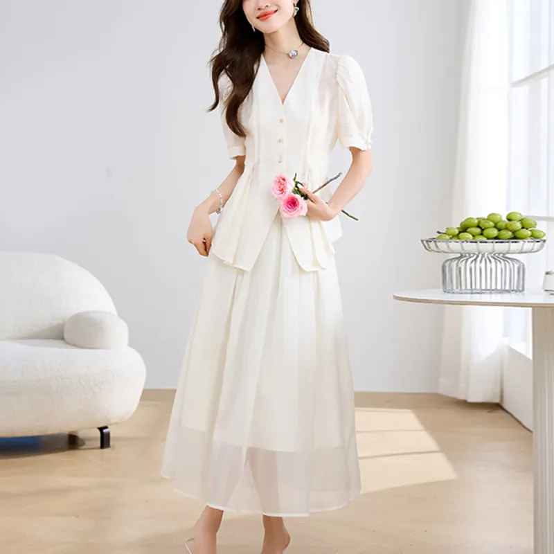 Mula Two Piece Skirt Sets Women's-10