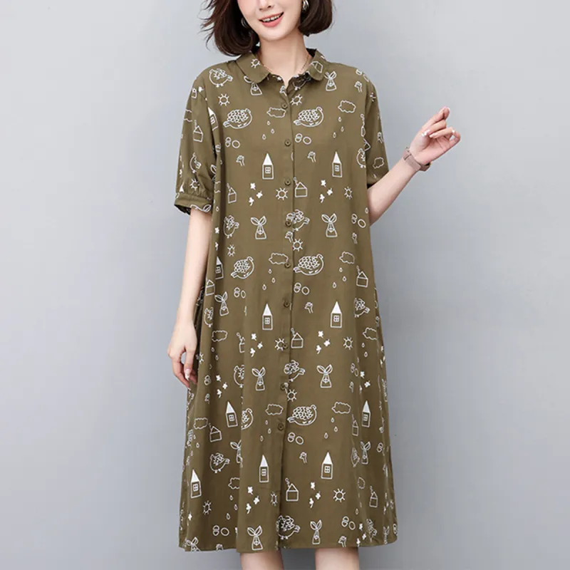 Mula Short Sleeved Dresses Women's-8
