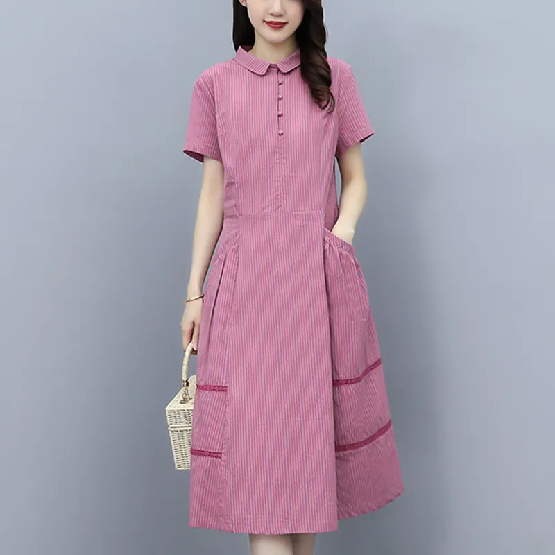 Mula Short Sleeved Dresses Women's-5