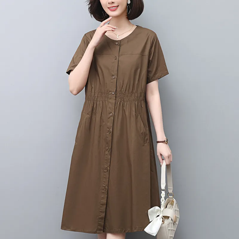 Mula Short Sleeved Dresses Women's-15