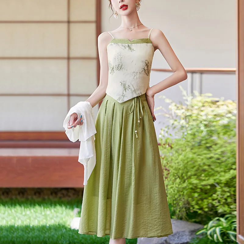 Mula Two Piece Skirt Sets Women's-5