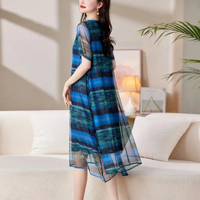 Mula Short Sleeved Dresses Women's-3